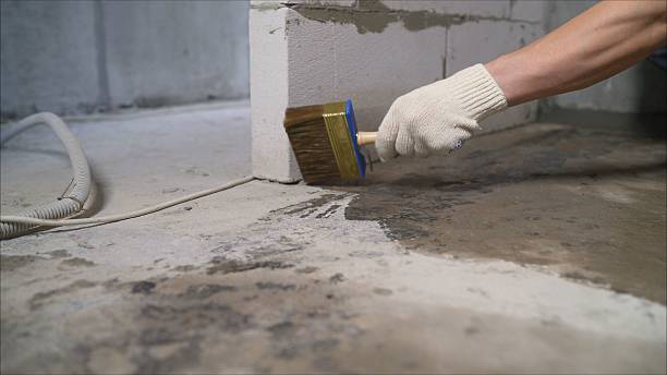 SJ Waterproofing Pros Basement Waterproofing coverage map for Erlanger, KY and surrounding area